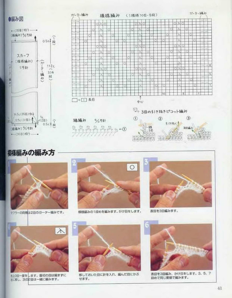 Lets knit series 編織指南  - 荷塘秀色 - 茶之韻
