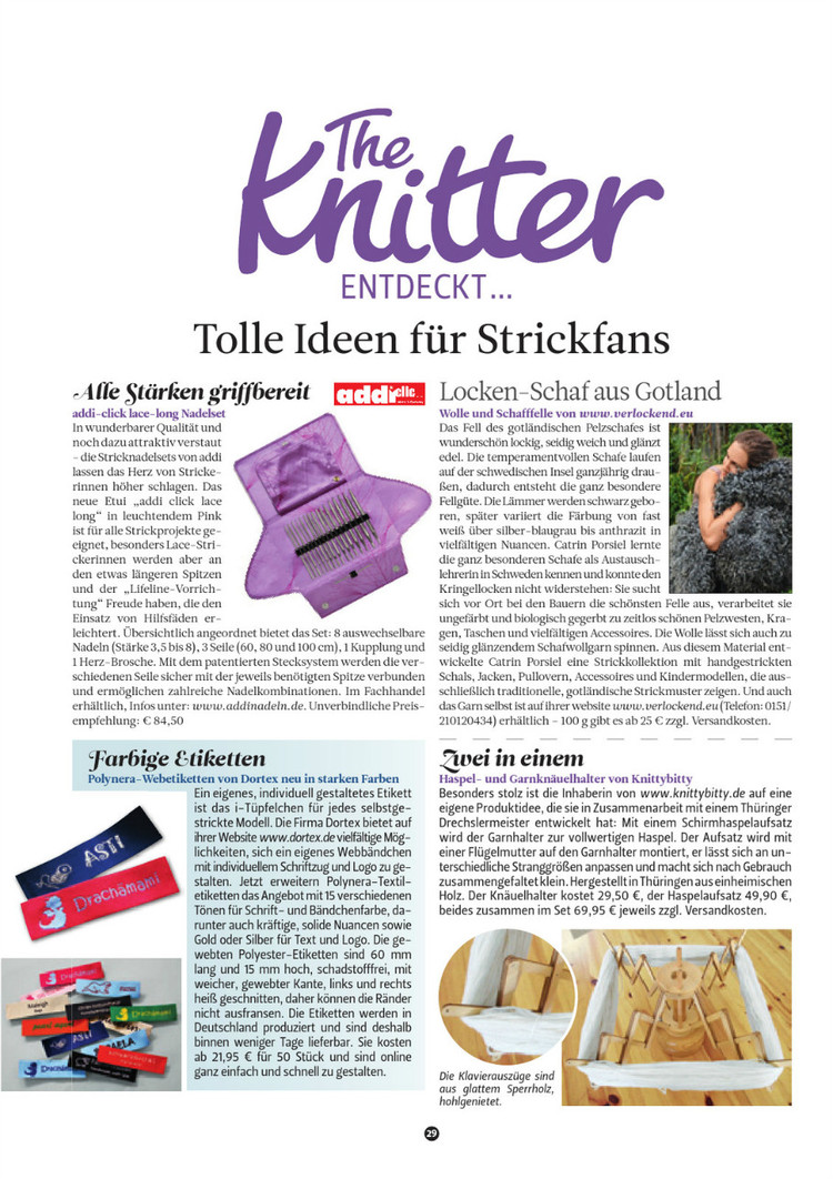 The Knitter №11 2012 - 輕描淡寫 - 輕描淡寫