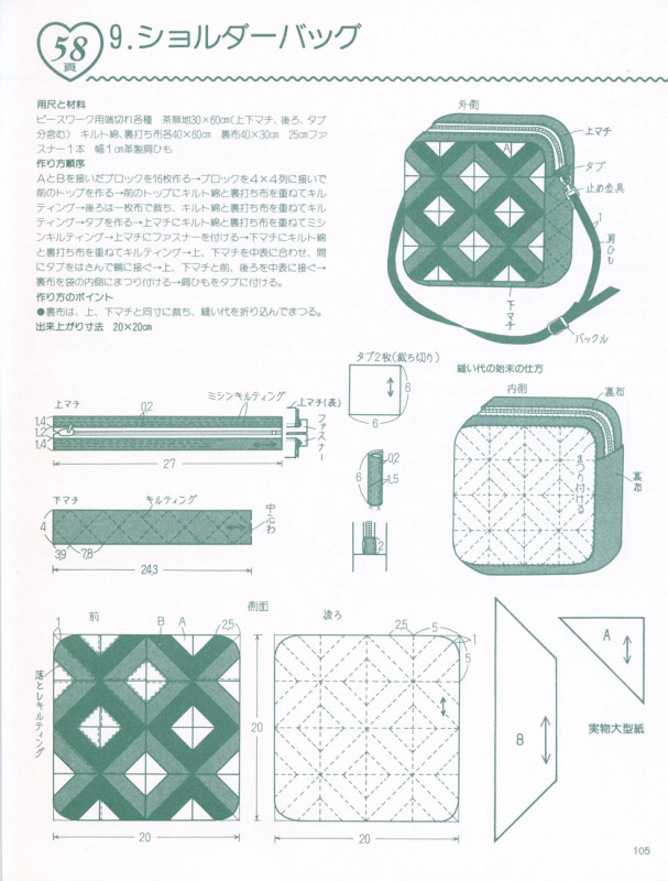 教你做簡單拼布包（整書上傳） - 流星 - 流星的博客