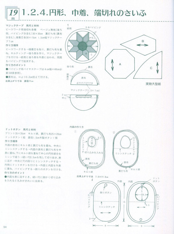教你做簡單拼布包（整書上傳） - 流星 - 流星的博客