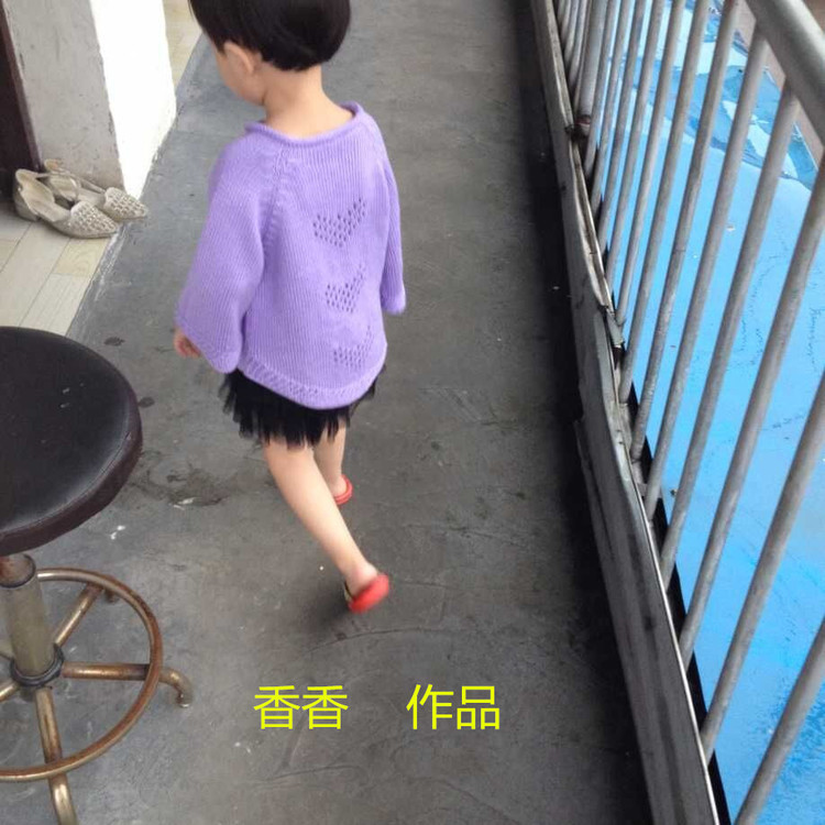 可愛小熊斜口袋馬甲（零基礎(chǔ)視頻，可以母子和母女裝） - 明月的棒針?biāo)囆g(shù) - 明月的棒針?biāo)囆g(shù)