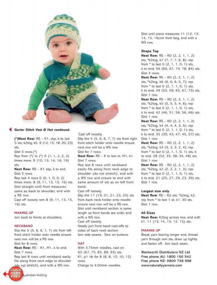 Australian Knitting Volume 7 No 3 2015 - 輕描淡寫 - 輕描淡寫