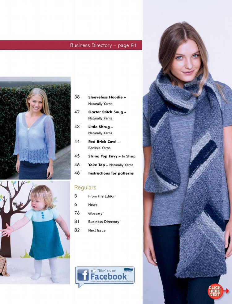 Australian Knitting Volume 7 No 3 2015 - 輕描淡寫 - 輕描淡寫