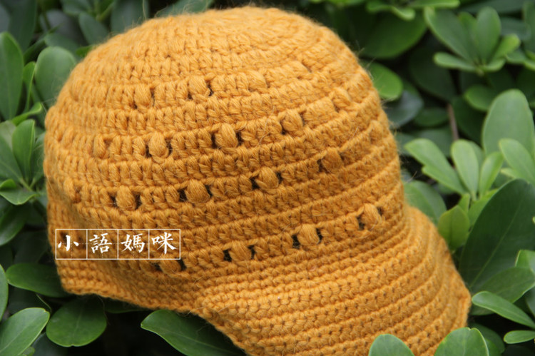 【小語媽咪】暖陽---圣誕節(jié)禮物-兒童款鴨舌帽（2015-37） - ☆小語媽咪♂  - ☆小語媽咪♂