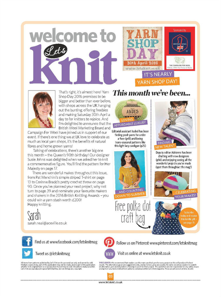 Lets Knit №104 2016 - 輕描淡寫 - 輕描淡寫