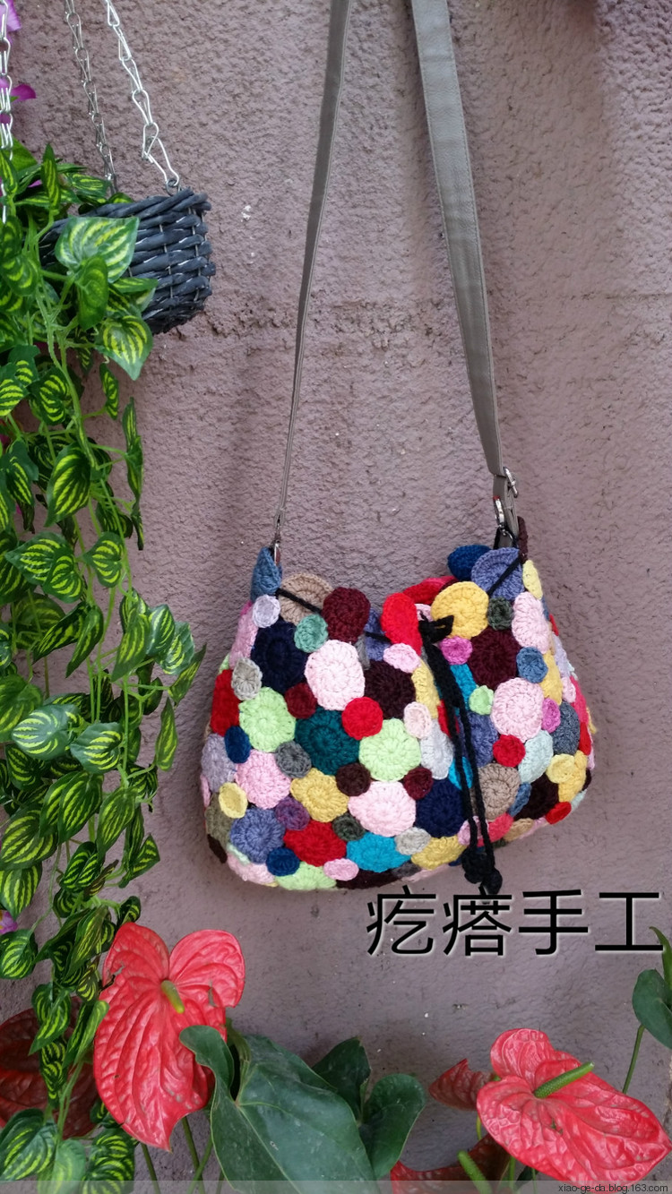 疙瘩手工--森系繁花大包包 - 小疙瘩 - 小疙瘩的博客