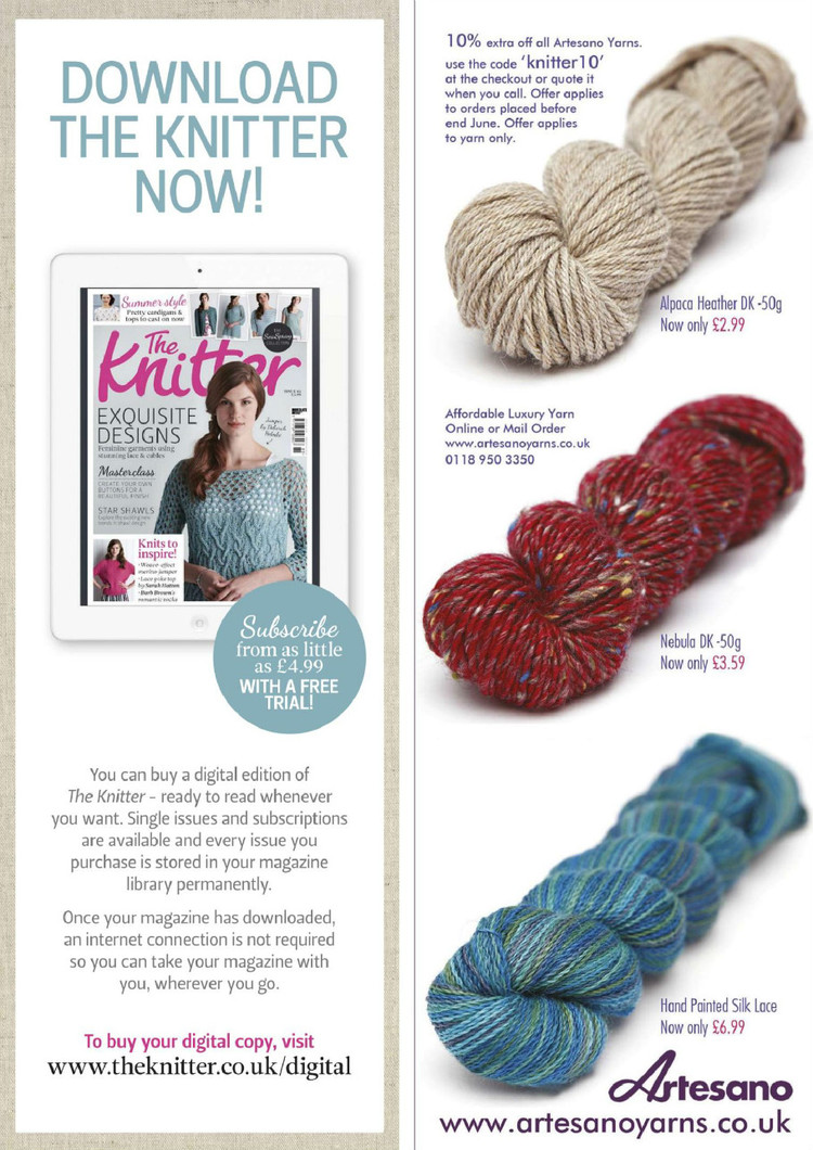 The Knitter Issue 85 2015 - 輕描淡寫 - 輕描淡寫