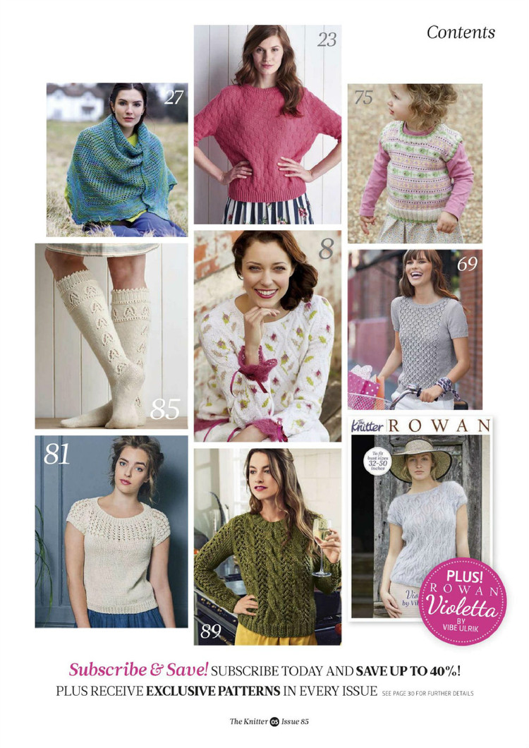 The Knitter Issue 85 2015 - 輕描淡寫 - 輕描淡寫