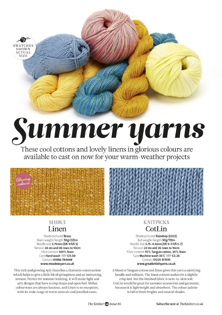 The Knitter Issue 85 2015 - 輕描淡寫 - 輕描淡寫