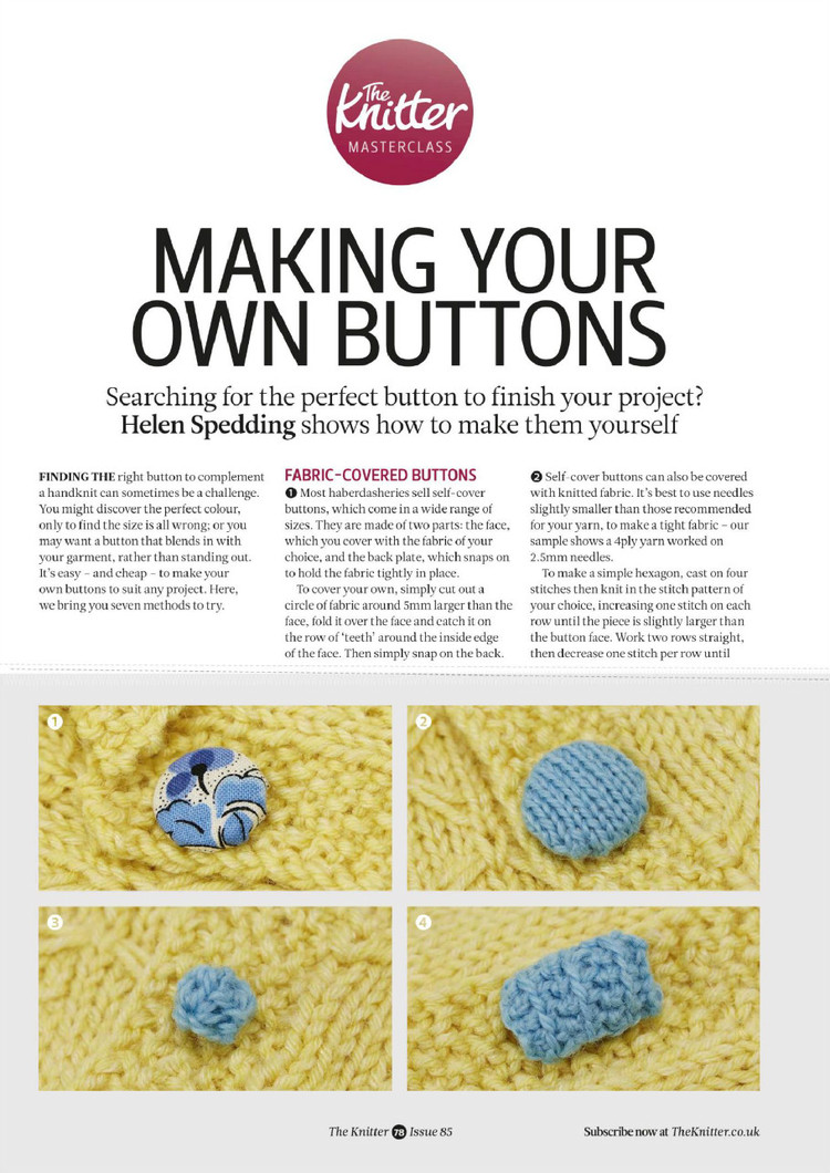 The Knitter Issue 85 2015 - 輕描淡寫 - 輕描淡寫