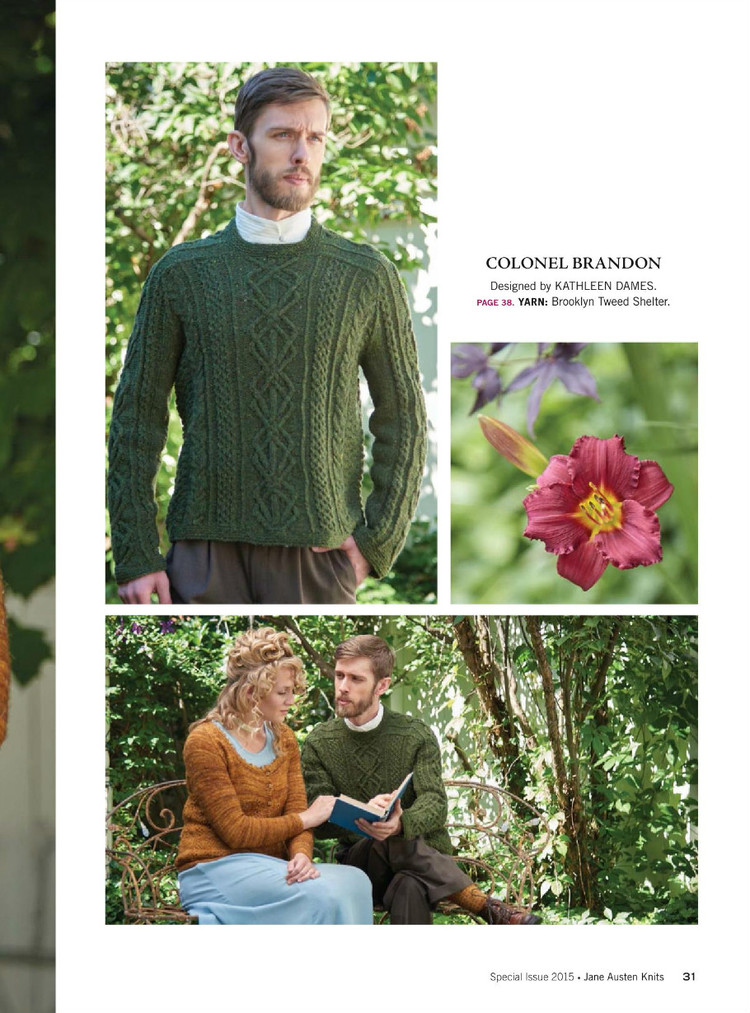 Interweaves Jane Austen Knits  Special Issue2015 - 輕描淡寫(xiě) - 輕描淡寫(xiě)