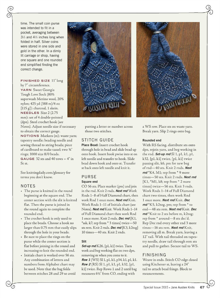 Interweaves Jane Austen Knits  Special Issue2015 - 輕描淡寫(xiě) - 輕描淡寫(xiě)