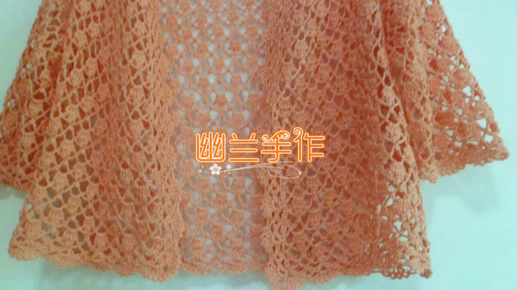 夏沫～～～簡(jiǎn)單小開(kāi)衫36 - 空谷幽蘭 - 指尖的溫柔～幽蘭の編織時(shí)光
