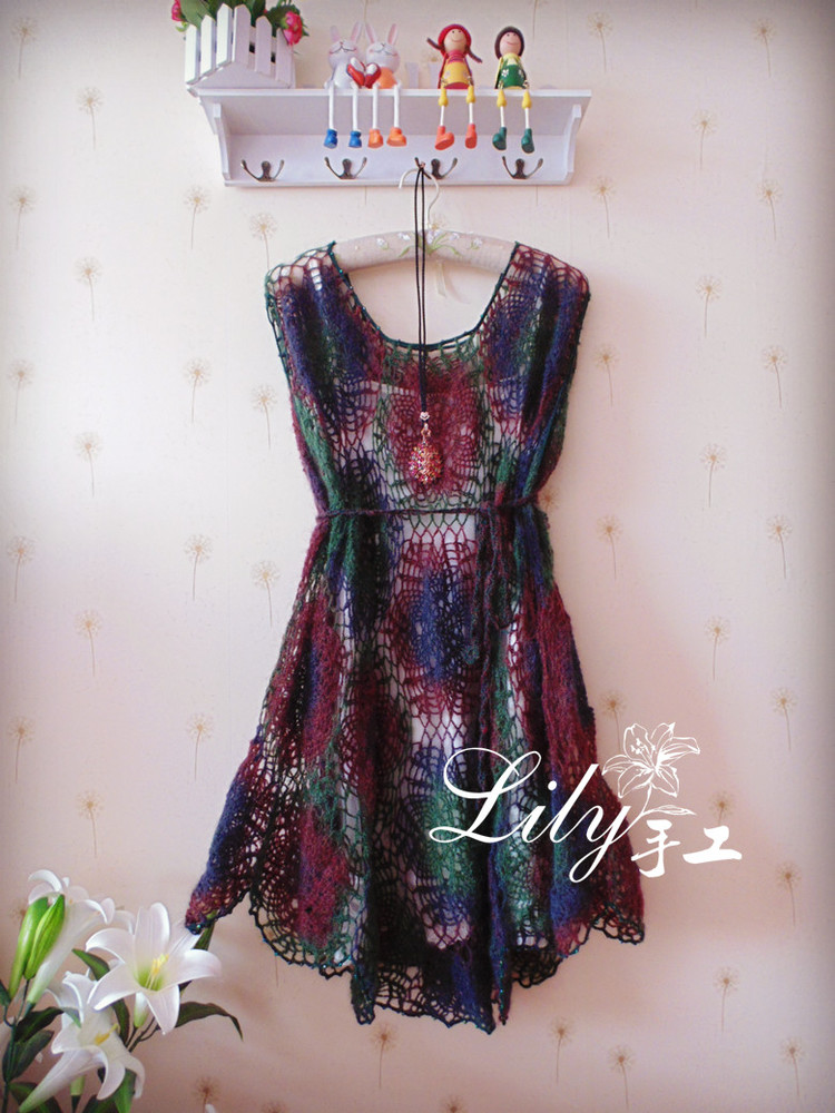 【Lily手工】--圓舞--小馬版六角裙衣 - Lily - Lily的手工編織天地