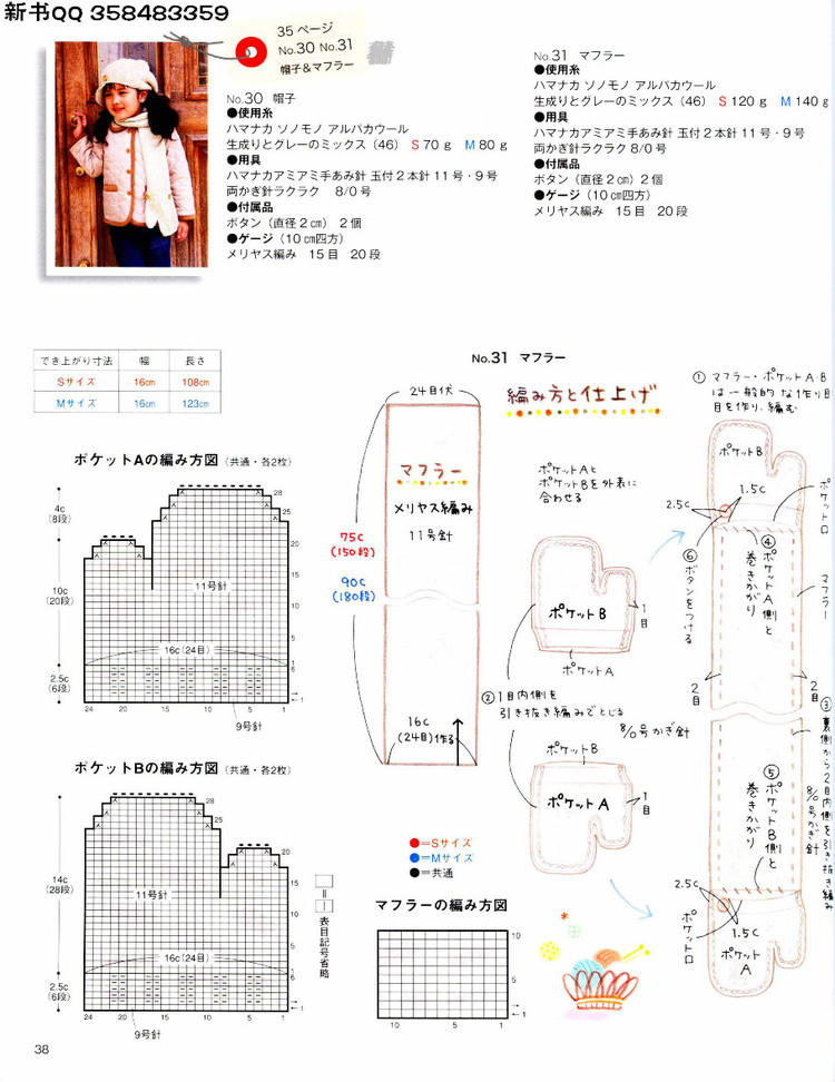 【日90-110cm】兒童編織毛衣圖解教程3-7歲 2009年（4331） - 壹一 - 壹一的博客