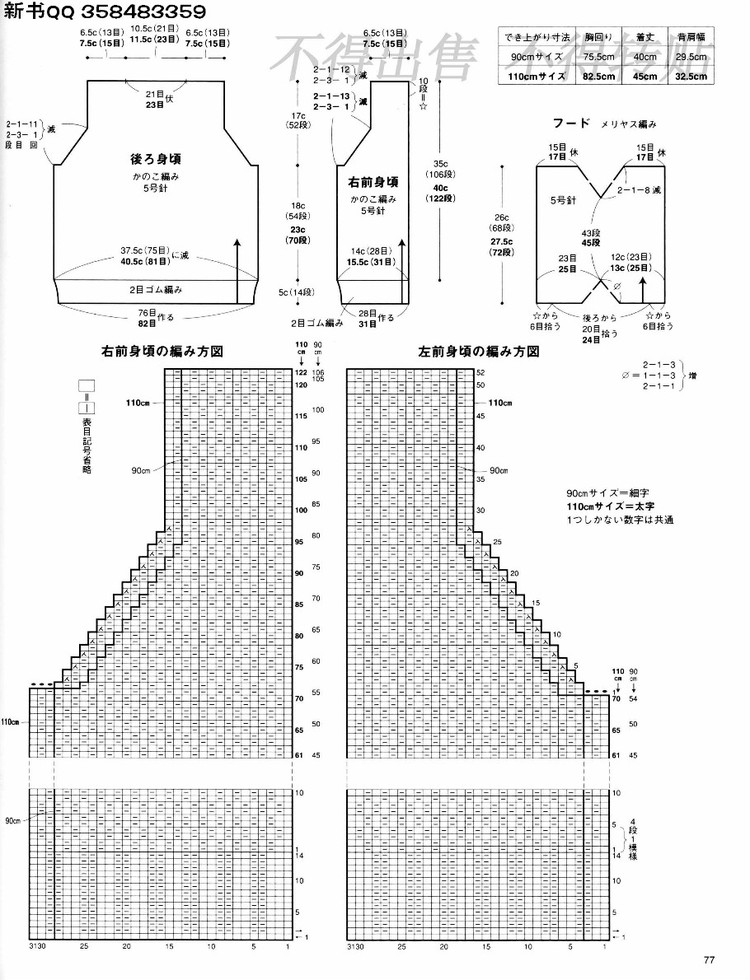 【日90-110cm】兒童編織毛衣圖解教程3-7歲 2009年（4331） - 壹一 - 壹一的博客