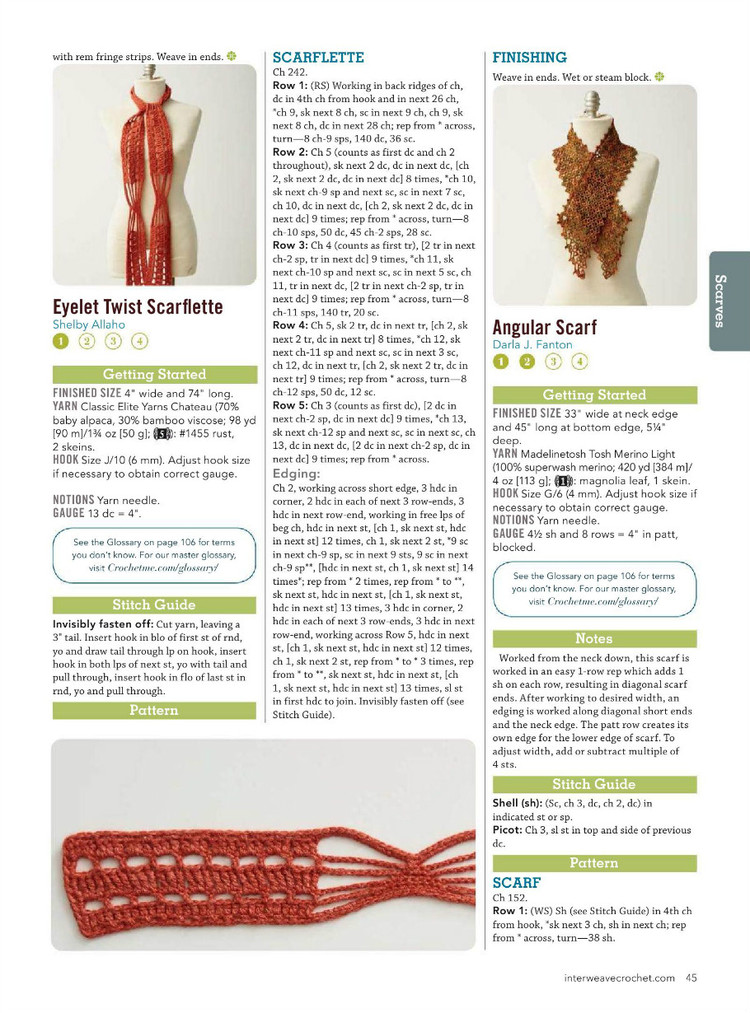 Interweave Crochet  Home 2016 - 輕描淡寫 - 輕描淡寫