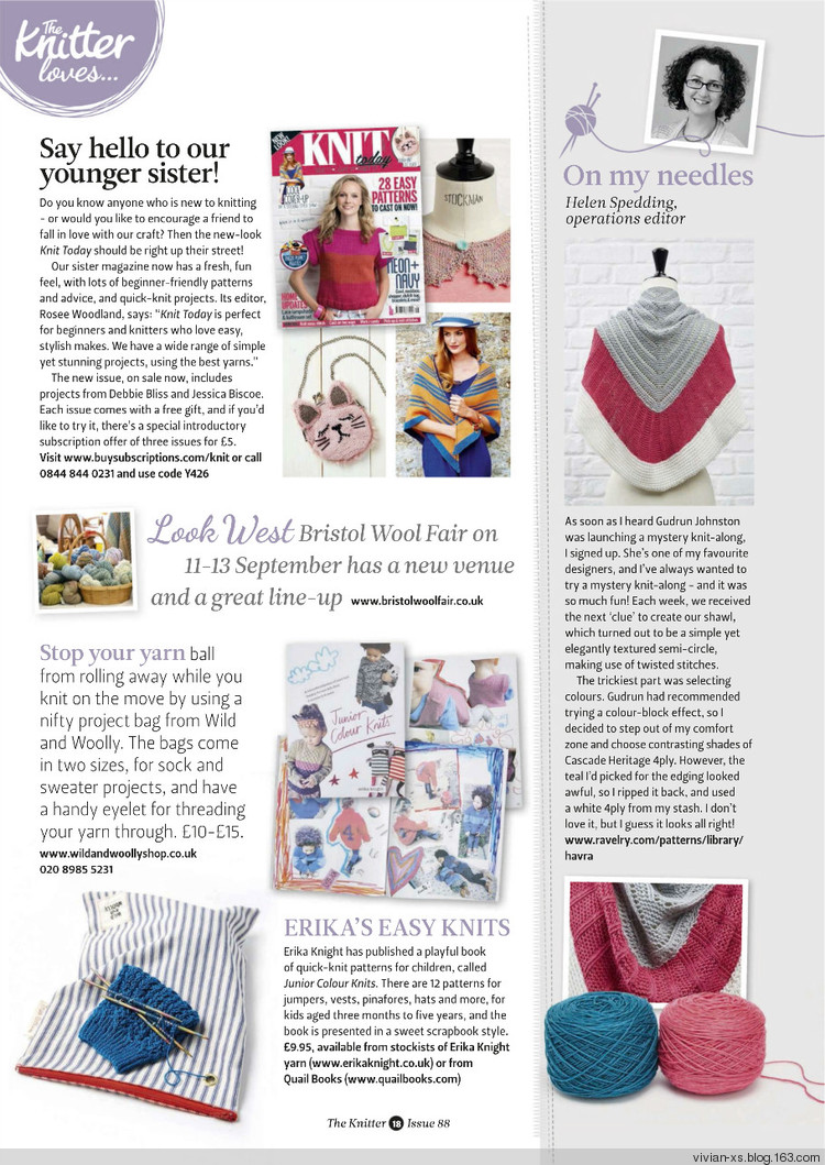 The Knitter - Issue 88 - Vivian - Vivian天天向尚