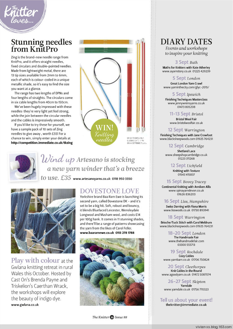 The Knitter - Issue 88 - Vivian - Vivian天天向尚