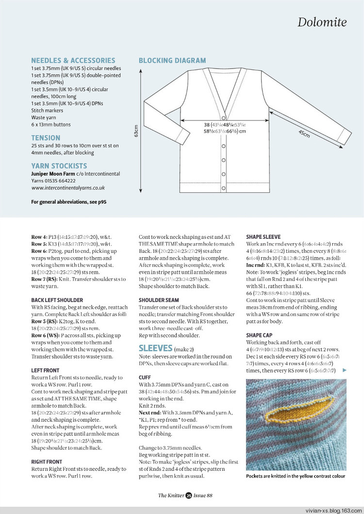 The Knitter - Issue 88 - Vivian - Vivian天天向尚