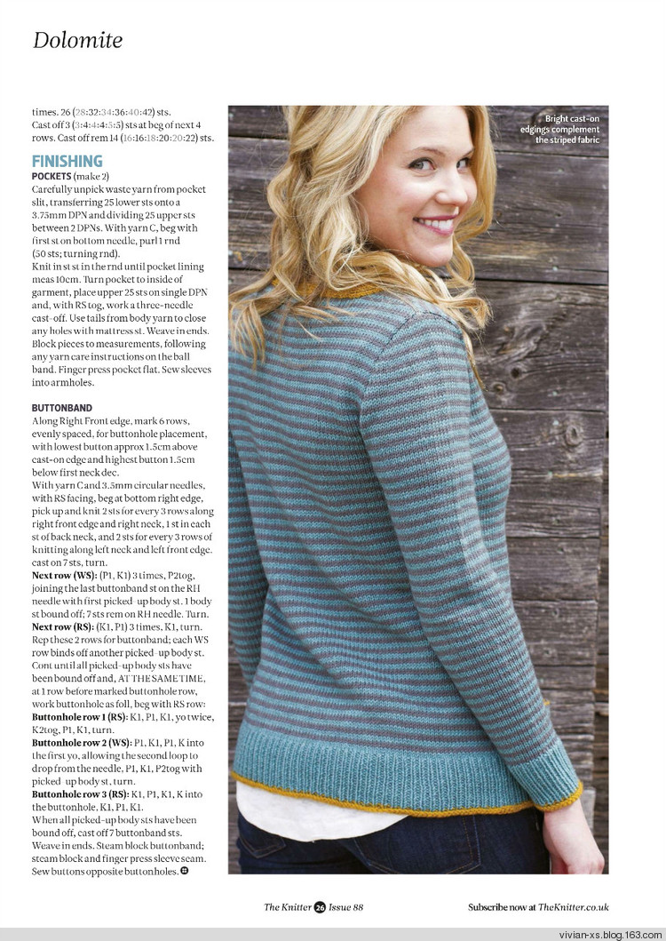 The Knitter - Issue 88 - Vivian - Vivian天天向尚