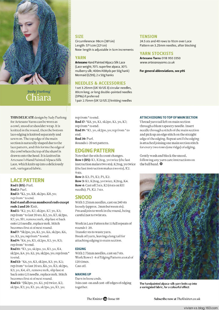 The Knitter - Issue 88 - Vivian - Vivian天天向尚