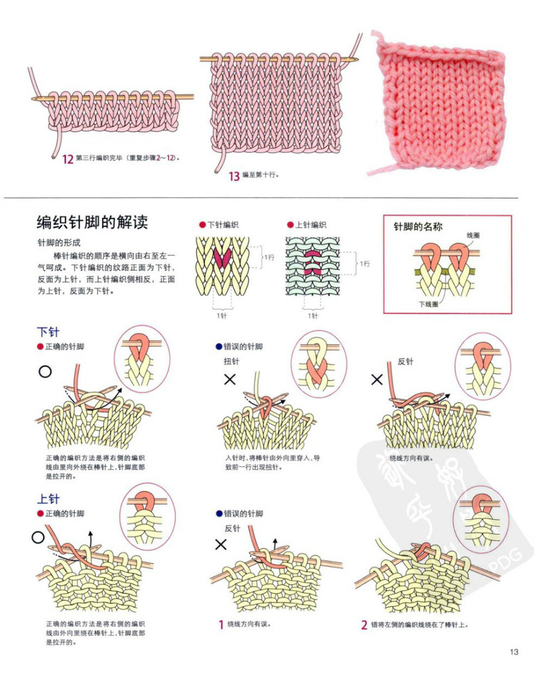 棒針編織基礎(chǔ)++手作人典藏版（日）寶庫 - 壹一 - 壹一的博客