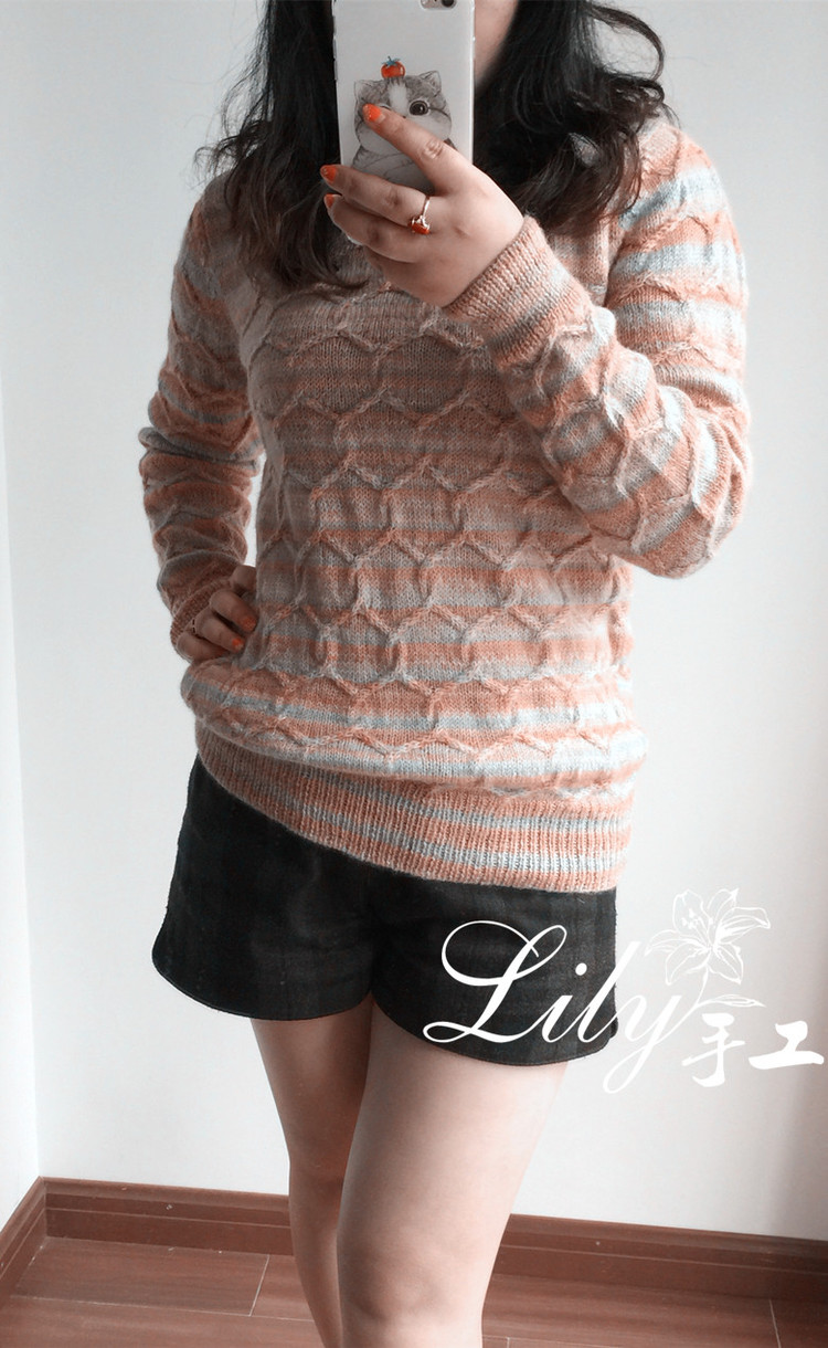 【Lily手工】--悠閑--休閑套衫 - Lily - Lily的手工編織天地