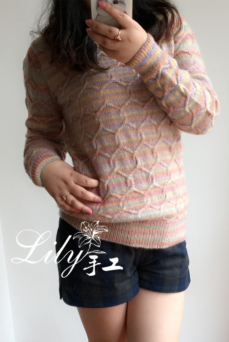 【Lily手工】--悠閑--休閑套衫 - Lily - Lily的手工編織天地
