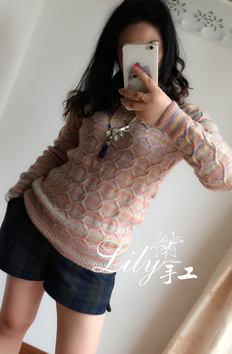 【Lily手工】--悠閑--休閑套衫 - Lily - Lily的手工編織天地