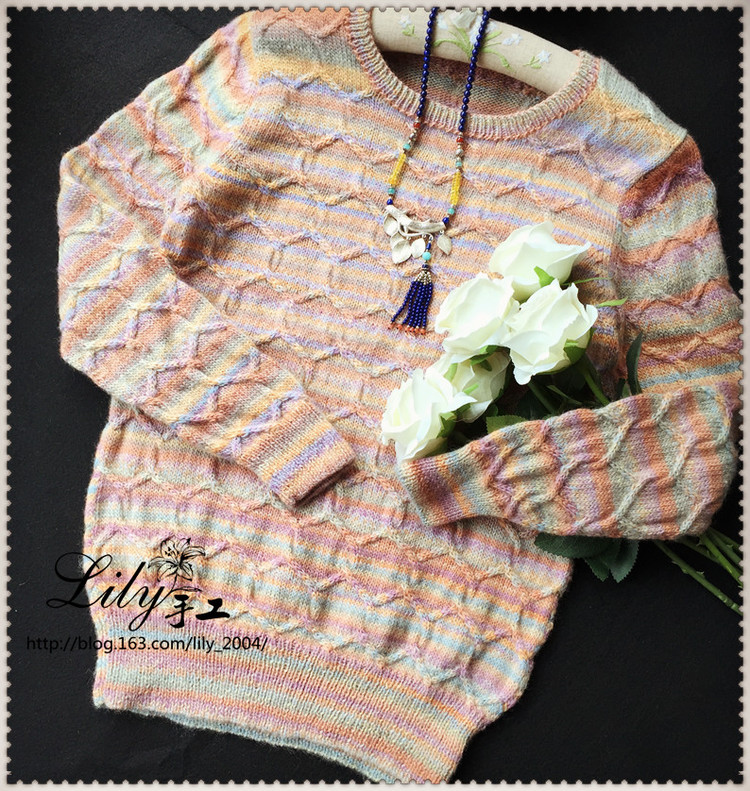 【Lily手工】--悠閑--休閑套衫 - Lily - Lily的手工編織天地
