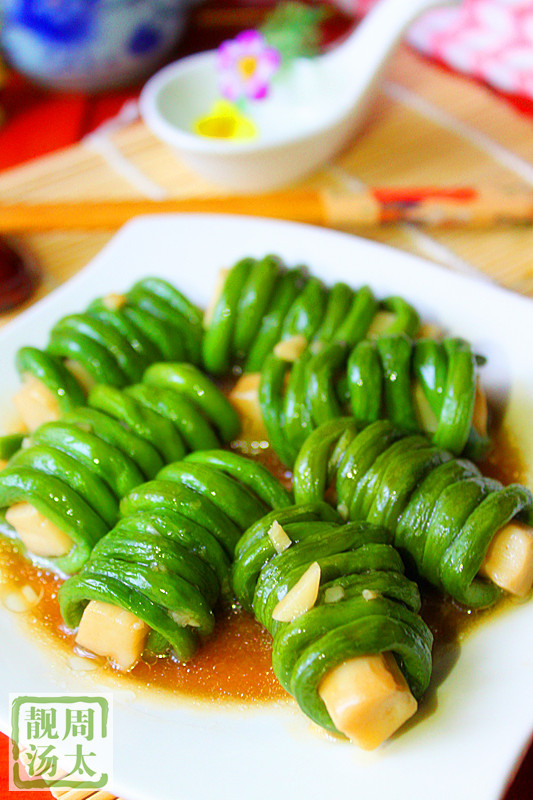 豇豆糾結(jié)杏鮑菇 - 周太靚湯 - 周太靚湯