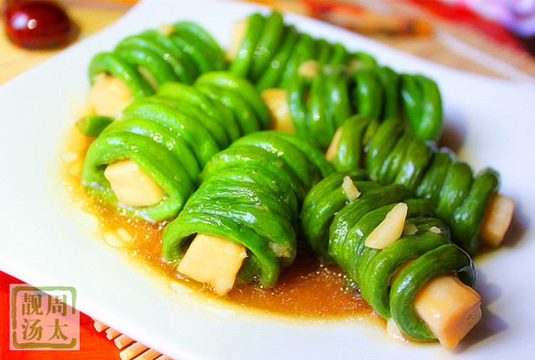 豇豆糾結(jié)杏鮑菇 - 周太靚湯 - 周太靚湯