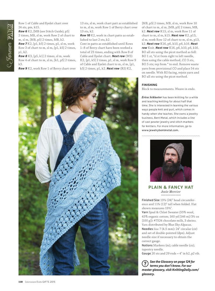 Interweave Knits： Gifts 2015 - 輕描淡寫 - 輕描淡寫