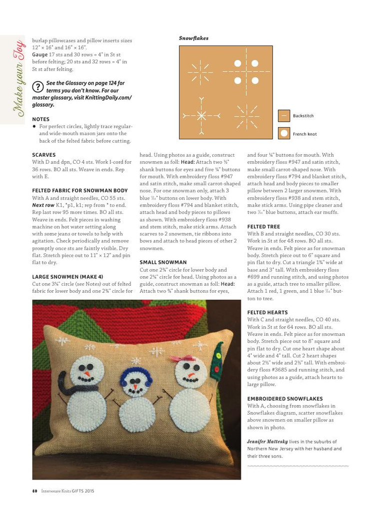 Interweave Knits： Gifts 2015 - 輕描淡寫 - 輕描淡寫