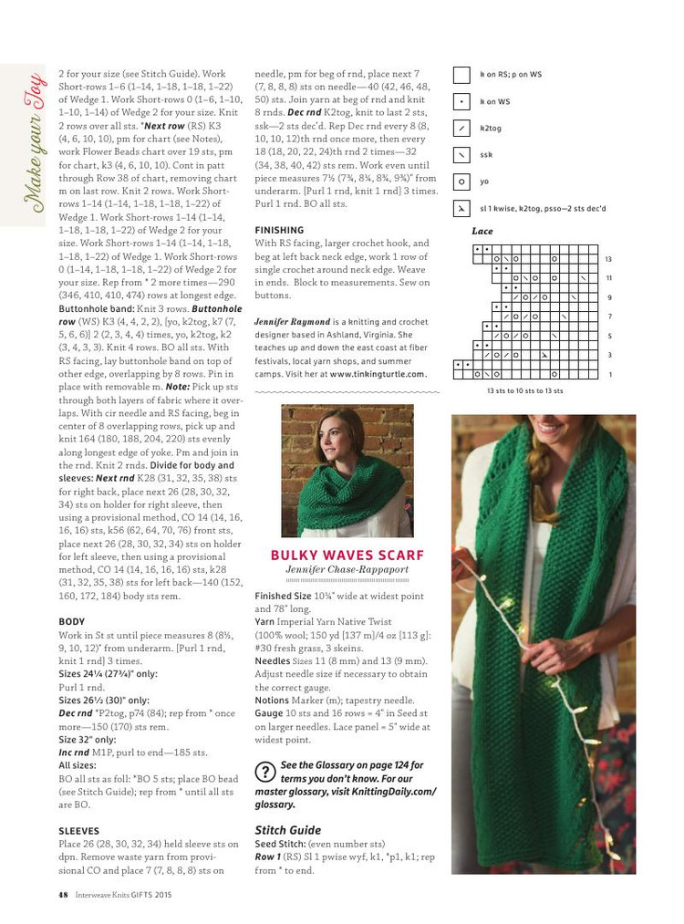 Interweave Knits： Gifts 2015 - 輕描淡寫 - 輕描淡寫
