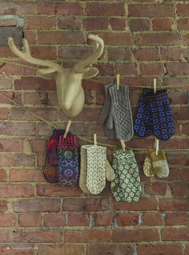 Interweave Knits： Gifts 2015 - 輕描淡寫 - 輕描淡寫