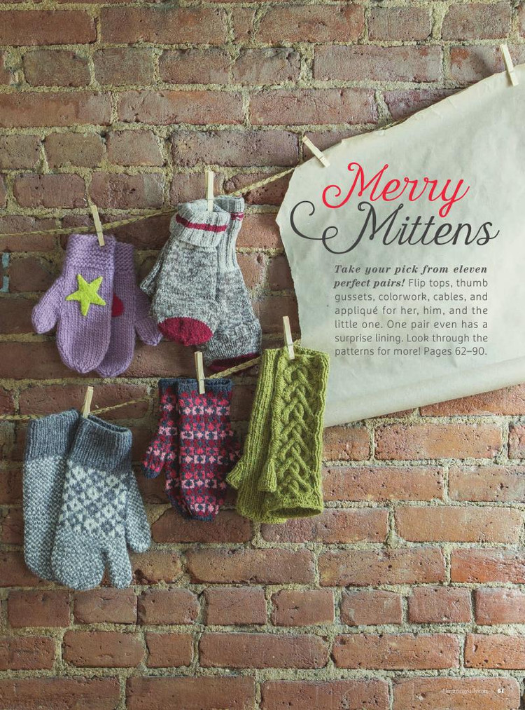 Interweave Knits： Gifts 2015 - 輕描淡寫 - 輕描淡寫
