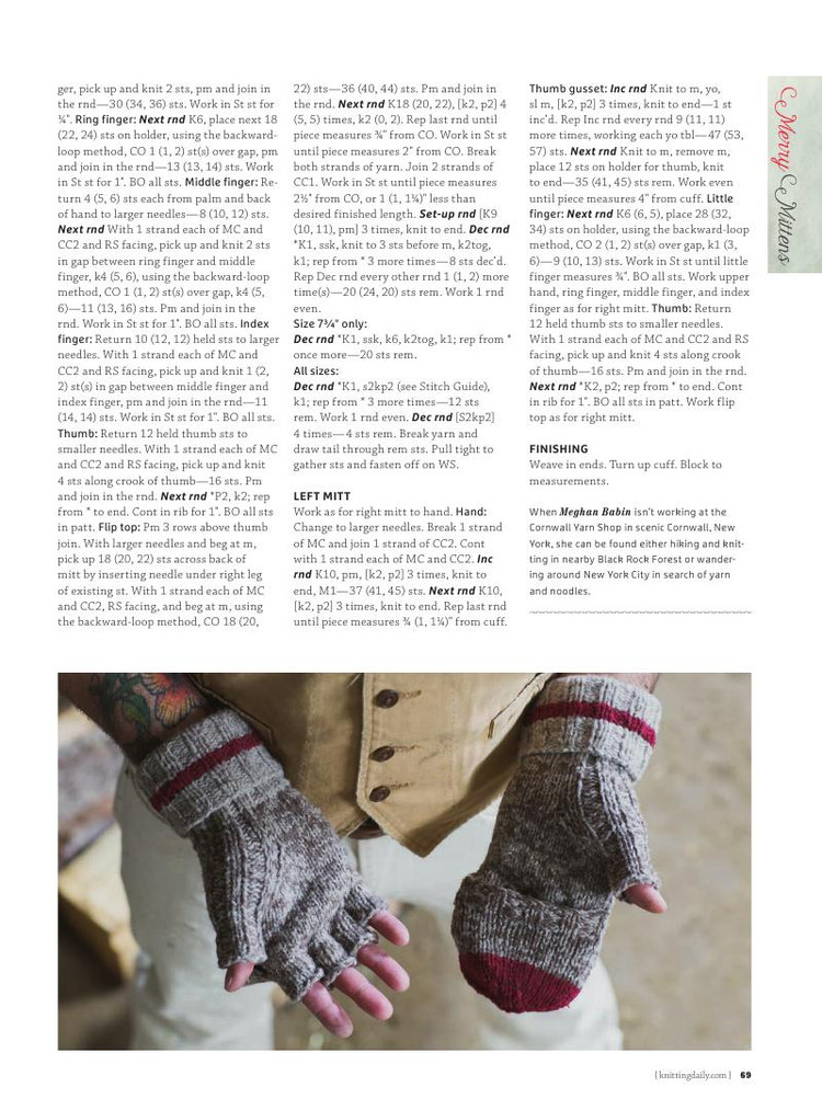 Interweave Knits： Gifts 2015 - 輕描淡寫 - 輕描淡寫