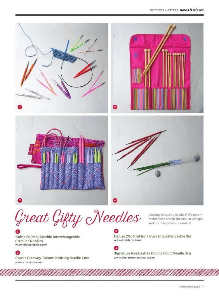 Interweave Knits： Gifts 2015 - 輕描淡寫 - 輕描淡寫