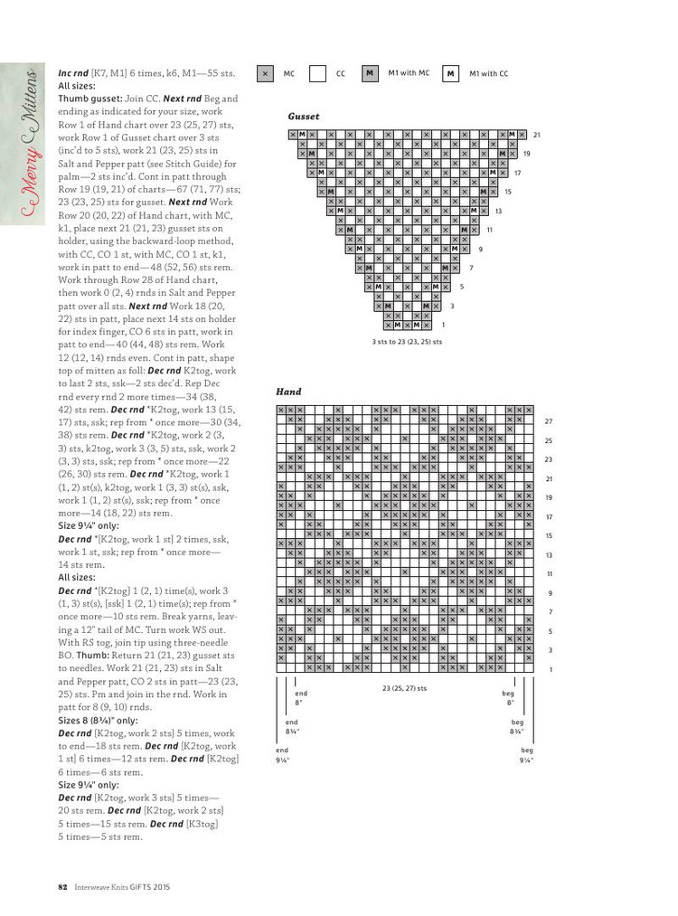 Interweave Knits： Gifts 2015 - 輕描淡寫 - 輕描淡寫