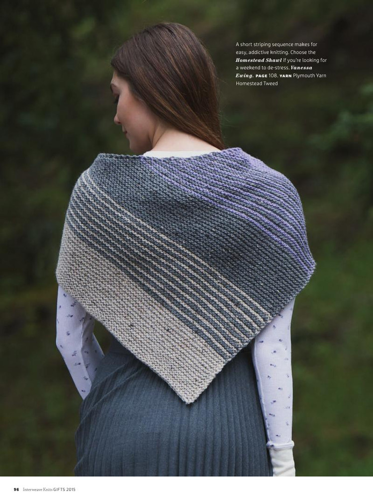 Interweave Knits： Gifts 2015 - 輕描淡寫 - 輕描淡寫