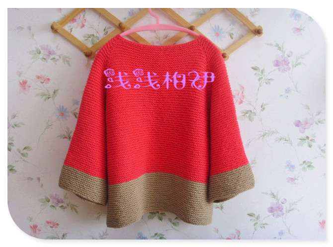 簡(jiǎn)單休閑寬松開(kāi)衫：清淺。紅塵（1520） - 淺淺柏伊 - 淺淺柏伊