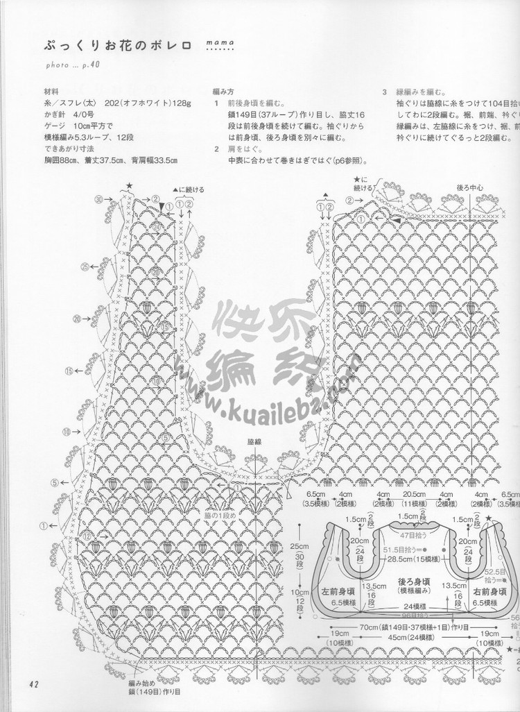Crochet lesson 2012 母女親子裝 - 荷塘秀色 - 茶之韻