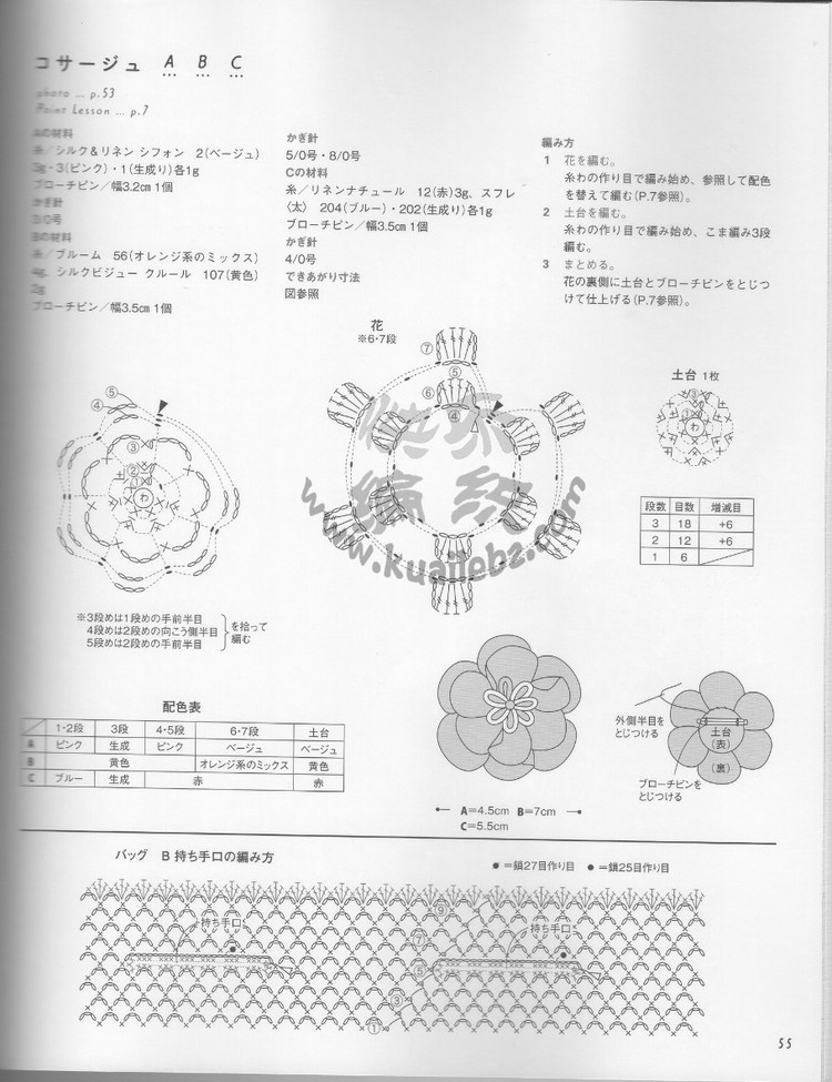 Crochet lesson 2012 母女親子裝 - 荷塘秀色 - 茶之韻