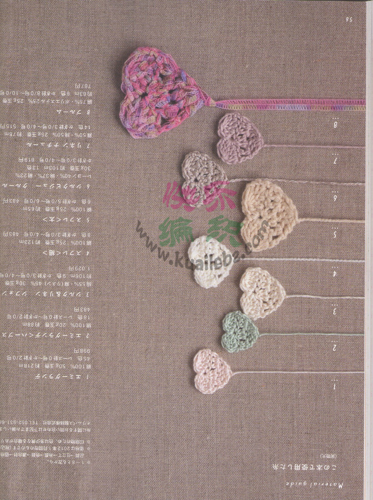 Crochet lesson 2012 母女親子裝 - 荷塘秀色 - 茶之韻