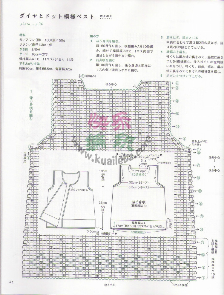 Crochet lesson 2012 母女親子裝 - 荷塘秀色 - 茶之韻