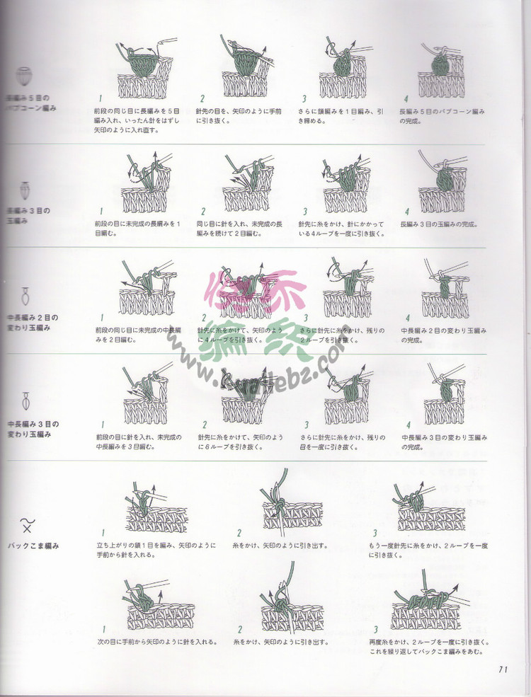 Crochet lesson 2012 母女親子裝 - 荷塘秀色 - 茶之韻