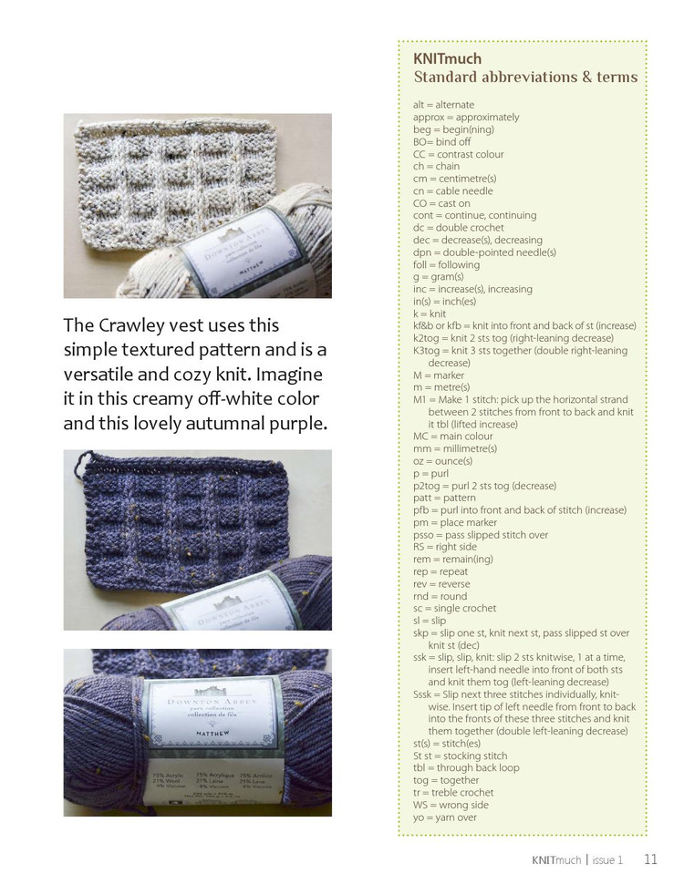 KNITmuch Issue1 2015 - 輕描淡寫 - 輕描淡寫