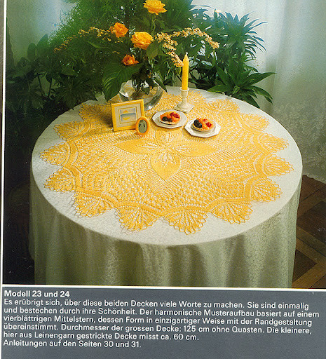 Orella 2, Spitzenstricken von Erich Engeln, 1984(2) - 木棉花 - 雨茫茫，霧茫茫，盼望花開，花已落……